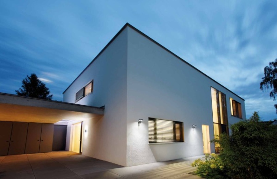Aussenbeleuchtung bei Thomanek Elektrotechnik GmbH & Co.KG in Merkendorf